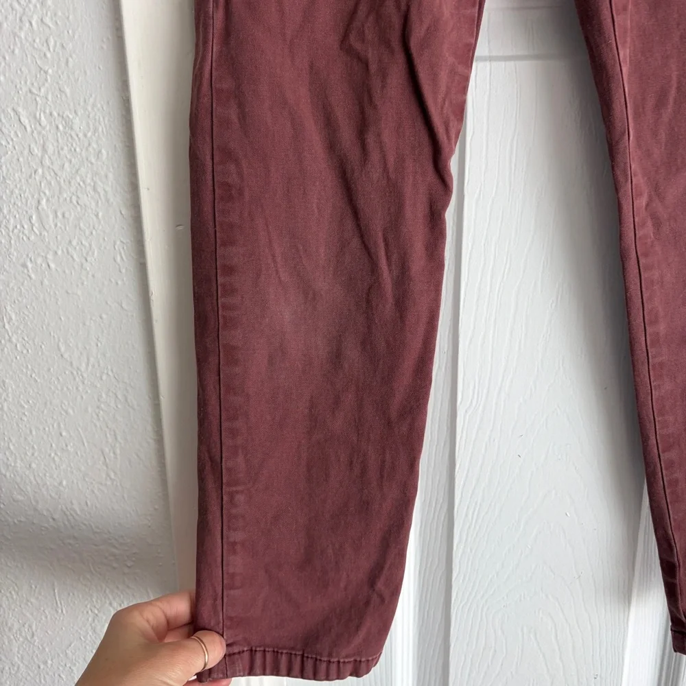 Zara Kids size 9 Burgundy Slim Chino Pants